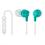 Sony DR EX12IP/BLU - Headset ( in-ear ear-bud ) - blue